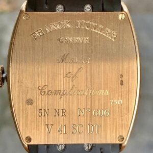 3 Franck Muller V41 SC DT 18K Rose Gold Full Diamonds