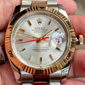 3 Rolex DateJust 116261 Turn-O-Graph 18k Rose Gold