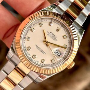 3 Rolex Oyster Perpetual DateJust 116233 18K Gold Automatic