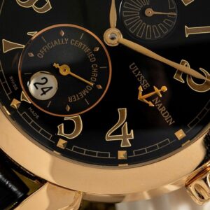 3 Ulysse Nardin 2768852 18k Rose Gold Mens Watch