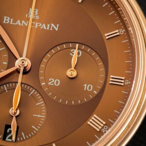 4 Blancpain Villeret Single Pusher Chronograph 6185-3646-55B