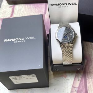 4 Raymond Weil Maestro Moonphase Grey Dial 2879-ST-60001