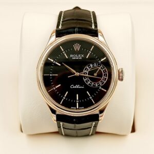 4 Rolex Cellini 50515 Black 18K Rose Gold Automatic 39mm