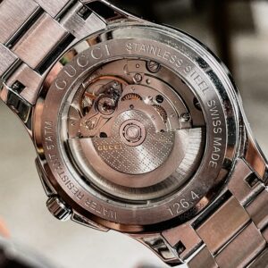 5 Gucci G-Timeless Automatic Steel Brown Dias YA126431