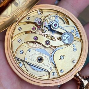5 Patek Philippe Chronometro Gondolo Pocket Watch 56mm