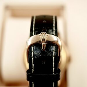 5 Rolex Cellini 50515 Black 18K Rose Gold Automatic 39mm