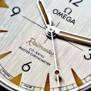 6 Omega Railmaster Co-Axial Master Chromometer Silver Dial 40mm