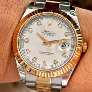 6 Rolex Oyster Perpetual DateJust 116233 18K Gold Automatic
