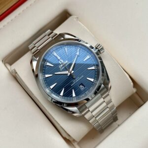 7 Omega Seamaster Aqua Terra Blue 38mm 220.10.38.20.03.001