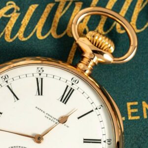 7 Patek Philippe Chronometro Gondolo Pocket Watch 56mm