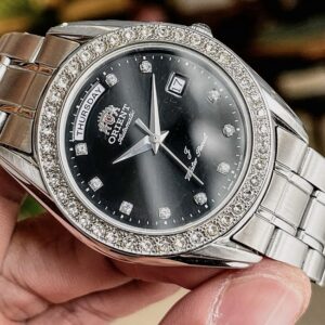 8 Orient Piano Black Dial EV06 Automatic 38mm