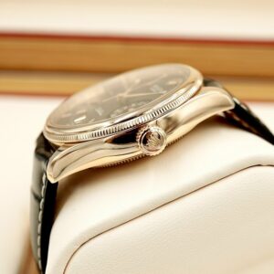 8 Rolex Cellini 50515 Black 18K Rose Gold Automatic 39mm