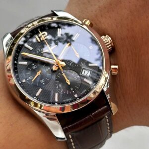3 Longines Conquest Automatic Chronograph L2.786.5.56.5