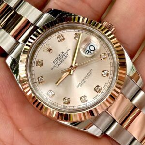 4 Rolex DateJust 126331 Sundust Diamond Automatic