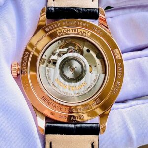 6 Montblanc Heritage Chronometer Automatic 18k 114869