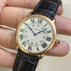 1 Cartier Ronde Louis Dial Ivory W6800251 36mm