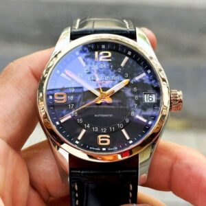 1 Longines Conquest GMT L27995563 Classic Bezel 18K