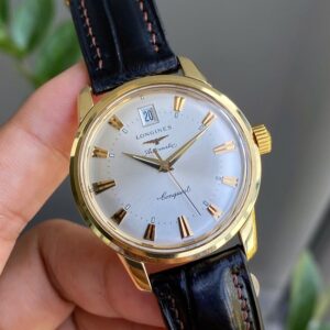 1 Longines Conquest Heritage L1.611.6.72.4 18K Gold