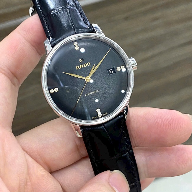 1 Rado Coupole Classic Automatic Black Dial Mens R22860715 1 Rado Coupole Classic Automatic Black Dial Mens R22860715