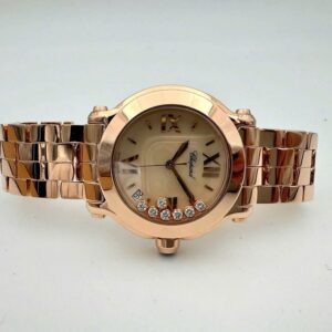 2 Chopard Happy Sport 277472-5002 18K Rose Gold 36mm