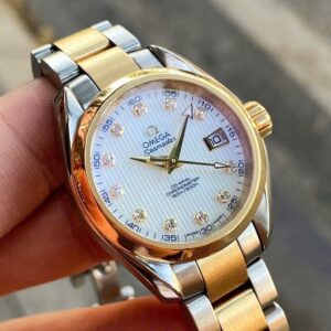 2 Omega Aqua Terra Mother of Pearl Diamond 231.20.30.20.55.001