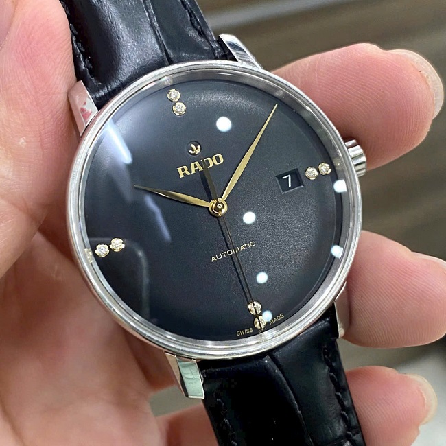 2 Rado Coupole Classic Automatic Black Dial Mens R22860715 2 Rado Coupole Classic Automatic Black Dial Mens R22860715