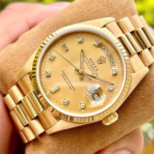2 Rolex Oyster Perpetual Day Date 18038 Automatic 36mm