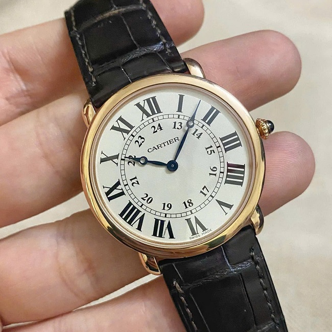 3 Cartier Ronde Louis Dial Ivory W6800251 36mm 3 Cartier Ronde Louis Dial Ivory W6800251 36mm