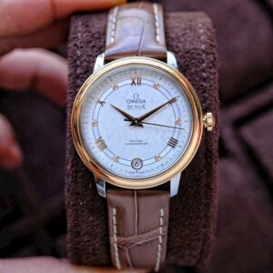 4 Omega DeVille Prestige 424.23.33.20.52.001 Watch 32.7mm