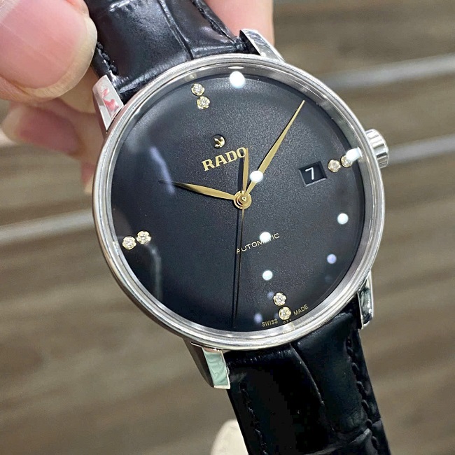 4 Rado Coupole Classic Automatic Black Dial Mens R22860715 4 Rado Coupole Classic Automatic Black Dial Mens R22860715