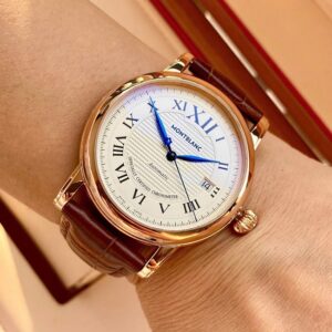 6 Montblanc Meisterstuck PL496736 18k Rose Gold Automatic