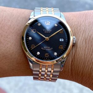 6 Tudor 1926 M91551-0004 Silver Diamond Rose Gold