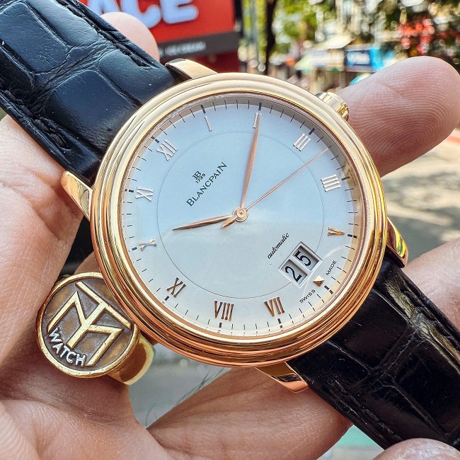 1 Blancpain Villeret Ultra-Slim Big Date 6850-3642-55B 1 Blancpain Villeret Ultra-Slim Big Date 6850-3642-55B