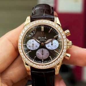 1 Omega DeVille Diamond Chronoscope 42258355013001