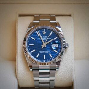 1 Rolex Oyster Perpetual Date Just 126234 Blue Dial