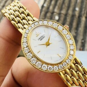 1 Seiko Credor YGD 2J80-5010GTAP980 18k Yellow Gold Quartz