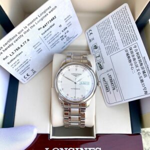 2 Longines Master Collection Diamond White L2.755.4.77.6