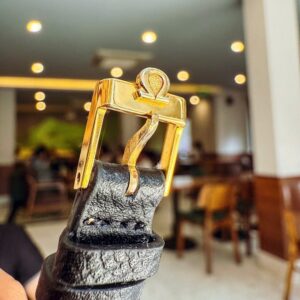 2 Omega DeVille Watch Vintage Manual 20 Microns Gold Plated