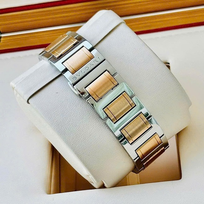 Bvlgari Solotempo Demi 18K Rose Gold Automatic 102053 BB41