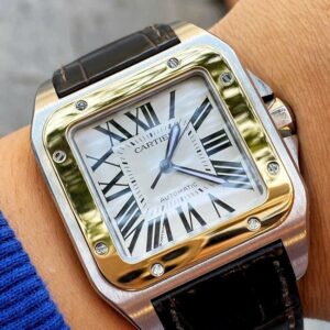 3 Cartier Santos De Cartier W20072X7 Watch Automatic