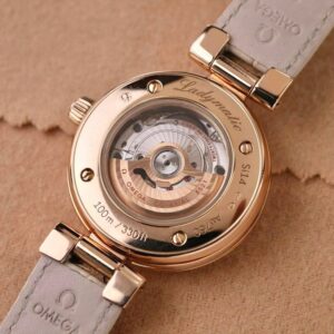 3 Omega DeVille 425.63.34.20.55.001 Ladymatic 34mm