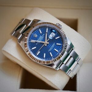 3 Rolex Oyster Perpetual Date Just 126234 Blue Dial