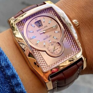 4 Breitling Bentley Flying B R28362 18K Rose Gold Bronze Dial