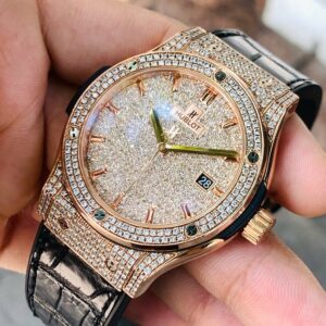 4 Hublot Classic Fusion King Gold Full Pave 581.OX.9010.LR.17044 Hublot Classic Fusion King Gold Full Pave 581.OX.9010.LR.1704