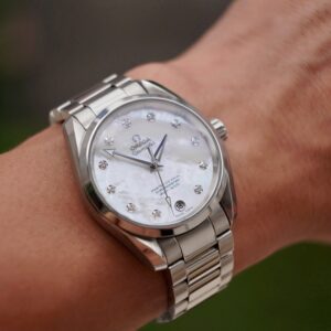 4 Omega Aqua Terra MOP Diamond 38.5mm 231.10.39.21.55.002