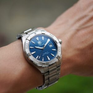 4 TAG Heuer Aquaracer Calibre 5 Blue Dial WAY2112.BA0928