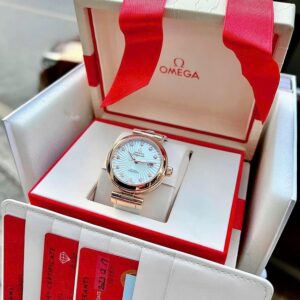 5 Omega DeVille 425.63.34.20.55.001 Ladymatic 34mm