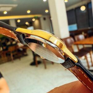 5 Omega DeVille Watch Vintage Manual 20 Microns Gold Plated