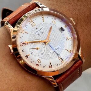 5 Zenith Class Elite Dual Time GMT 18.1125.68202.C490