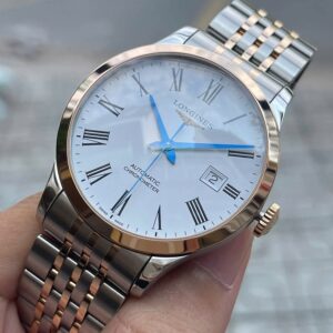 6 Longines Record Collection Demi Rose Gold L2.821.5.11.7